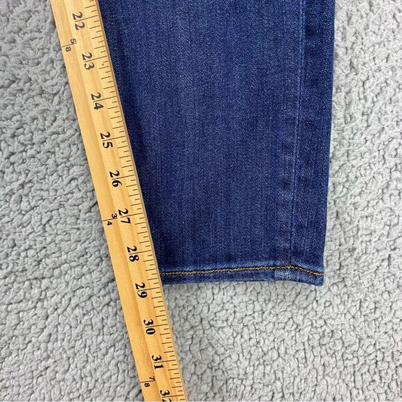 Driftwood Women's Jackie Stretch Dark Wash High Rise Jeans   Size:  32 - Picture 10 of 13